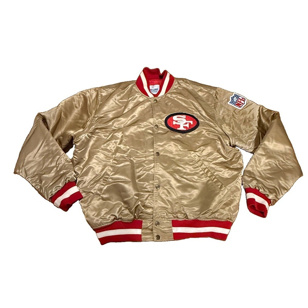 Vintage San Francisco 49ers Starter Pro Line Satin Jacket Men's XL Made in USA